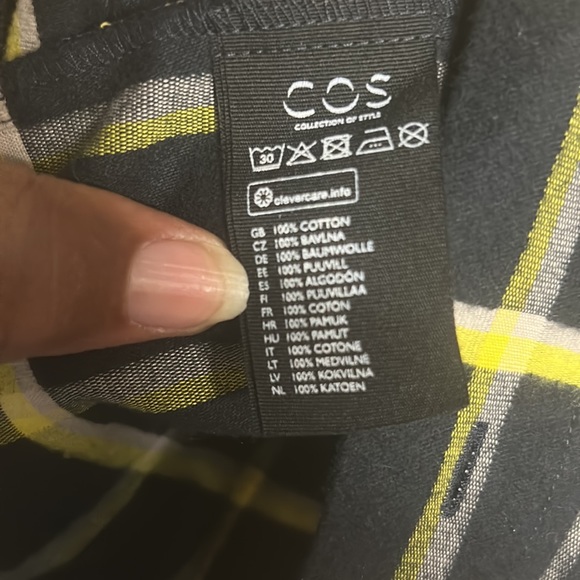 COS men button down long sleeved medium - Picture 8 of 10